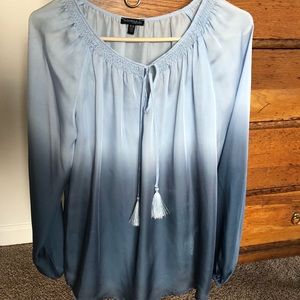 Conrad C Silk Ombré Blouse